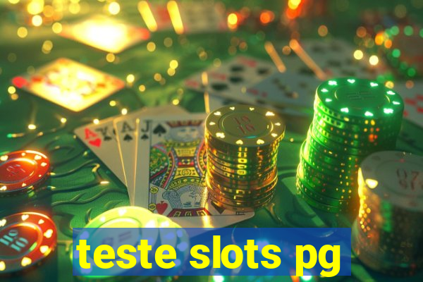 teste slots pg